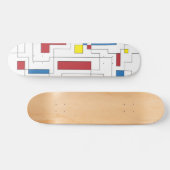 Zusammensetzung von Rotem, von Gelbem u. Blau Skateboard (Horizontal)