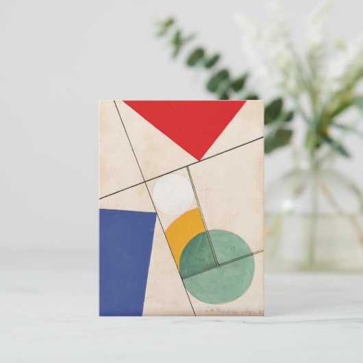 Zusammensetzung von Sophie Taeuber-Arp Postkarte (Stehend Vorderseite)