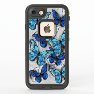 Zusammensetzung von White und Blue Butterflies