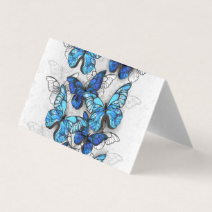 Zusammensetzung von White und Blue Butterflies