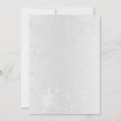 Zusammensetzung von White und Blue Butterflies Ankündigung (Rückseite)