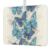 Zusammensetzung von White und Blue Butterflies Autolufterfrischer (Links)