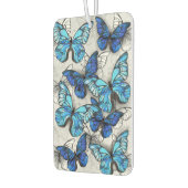 Zusammensetzung von White und Blue Butterflies Autolufterfrischer (Links)