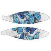 Zusammensetzung von White und Blue Butterflies Basketball (Panele)