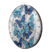 Zusammensetzung von White und Blue Butterflies Dartscheibe (Vorderseite rechts)