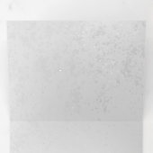 Zusammensetzung von White und Blue Butterflies Dreifach Gefaltete Urlaubskarte (Innen Erste Seite)