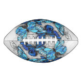 Zusammensetzung von White und Blue Butterflies Football (Vorderseite)