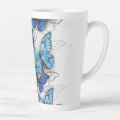 Zusammensetzung von White und Blue Butterflies Milchtasse (Rechts)
