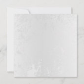 Zusammensetzung von White und Blue Butterflies Save The Date (Rückseite)