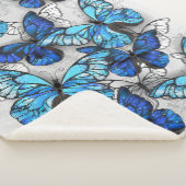 Zusammensetzung von White und Blue Butterflies Sherpadecke (3/4)