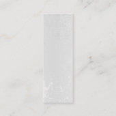 Zusammensetzung von White und Blue Butterflies Telefonnummerkarte (Rückseite)