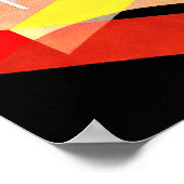 Zusammensetzung Z, VIII von Laszlo Moholy-Nagy Poster (Ecke)