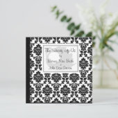 Zusammensetzungs-Notizbuch-Hochzeits-Einladungen Einladung (Stehend Vorderseite)
