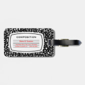 Zusammensetzungsbuch Gepäckanhänger (Rückseite horizontal)