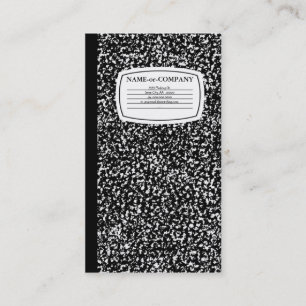 Zusammensetzungsbuch Visitenkarte