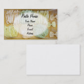 Zusammenstellung der frischen, handgemachten visitenkarte (Vorne/Hinten)