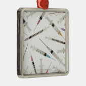 Zusammenstellung der Spritzen in den verschiedenen Silbernes Ornament (Rechts)