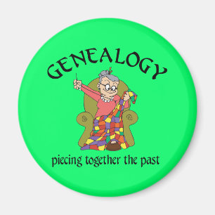 Zusammenstellung der Vergangenheit Magnet