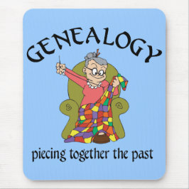 Zusammenstellung der Vergangenheit Mousepad