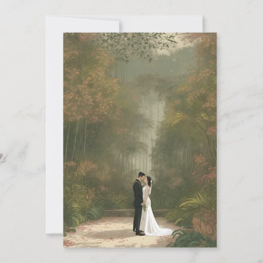 Zusammenstellung eines engagierten Teams von Hochz Einladung (Rückseite)