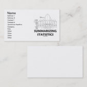 Zusammenstellung Statistiken Visitenkarte (Vorne/Hinten)