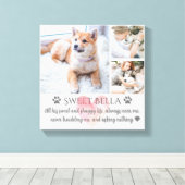 Zusammenstellung und Text des personalisierten Fot Leinwanddruck (Insitu (Holzboden))