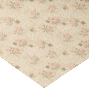 Zusammenstellung Vintager handgeschriebener Briefe Seidenpapier