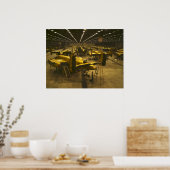 Zusammenstellung von B-25-Bombern Poster (Küche)