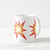 Zusammenstoß-Symbol Emoji Kaffeetasse (VorderseiteRechts)