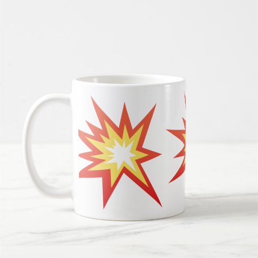 Zusammenstoß-Symbol Emoji Kaffeetasse (Links)