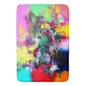 Zusammenstoßende Farben Badematte (Vorderseite Vertikal)