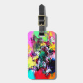 Zusammenstoßende Farben Gepäckanhänger (Vorderseite vertikal)