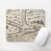 Zusammenströmen des Nigers Mousepad (Mit Mouse)