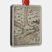 Zusammenströmen des Nigers Ornament Aus Metall (Rechts)