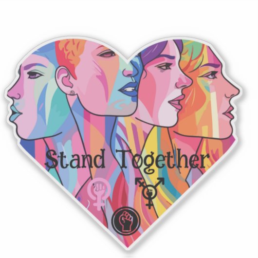 Zusammentreffen Aufkleber (Vorderseite)