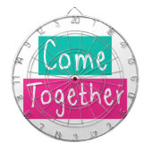 Zusammentreffen Dartscheibe (vorne)