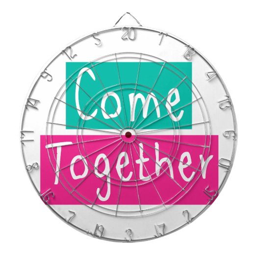 Zusammentreffen Dartscheibe (vorne)