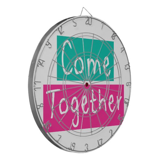 Zusammentreffen Dartscheibe (Vorderseite Links)