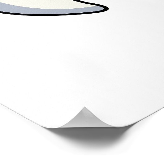 Zusammentreffen Funny Tooth Pun Poster (Ecke)