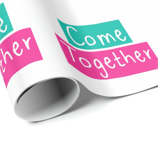 Zusammentreffen Geschenkpapier (Rolleneckpunkt)