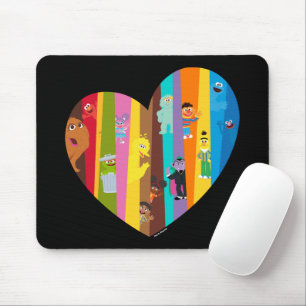 Zusammentreffen Herz Mousepad