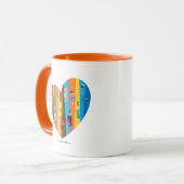 Zusammentreffen Herz Tasse (Vorderseite Links)