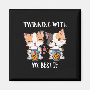 Zusammentreffen mit meinen Bestie Cat Liebhabern Magnet