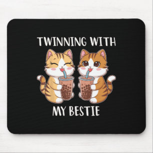Zusammentreffen mit meiner Bestie zwei Niedliche K Mousepad