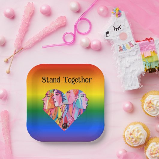 Zusammentreffen Pappteller (Party)