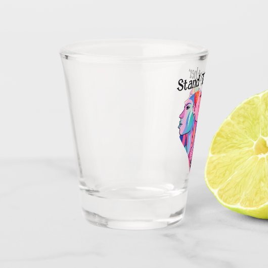 Zusammentreffen Schnapsglas (Links)