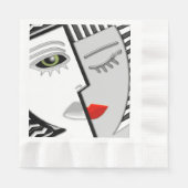 Zusammentreffen Serviette (Vorderseite)