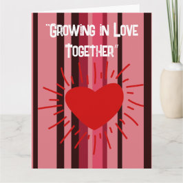 Zusammenwachsen der Liebe Karte