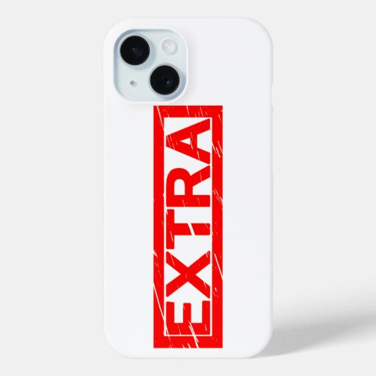 Zusätzliche Briefmarke Case-Mate iPhone Hülle (Rückseite)