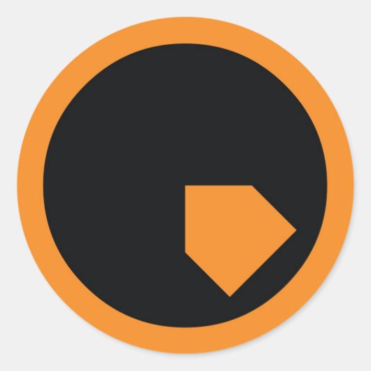 Zusätzliche Logo-Aufkleber Runder Aufkleber (Vorderseite)